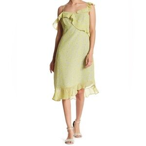 Nanette Lepore Lemon Meringue Asymmetrical Dress